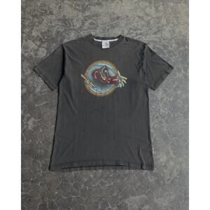 00s Y2K Ecko Unlimited Maintain Faded Black Tee XXL